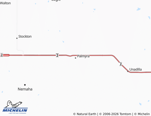 Carte MICHELIN Palmyra - ViaMichelin