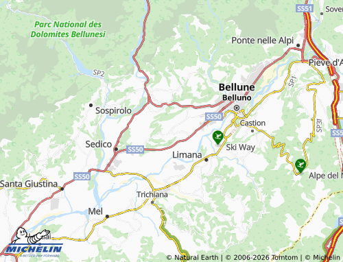 MICHELIN Bes map - ViaMichelin
