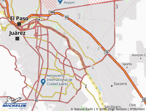 Mapa MICHELIN Bonanza - ViaMichelin