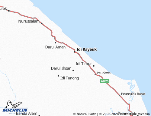 MICHELIN Pulo Blang map - ViaMichelin