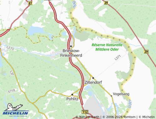 MICHELIN-Landkarte Wiesenau - ViaMichelin