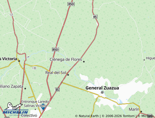 MICHELIN La Alianza map - ViaMichelin