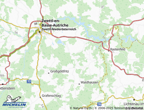 MICHELIN-Landkarte Oberwaltenreith - ViaMichelin