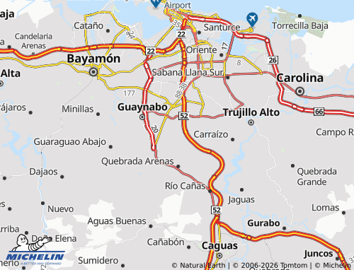 Mapa MICHELIN Caimito - ViaMichelin