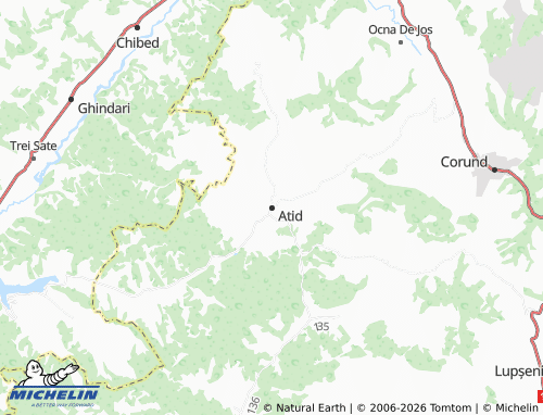 Carte MICHELIN Atid - ViaMichelin
