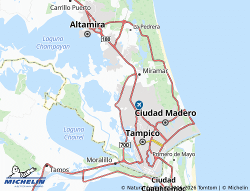Mappa MICHELIN Pedro J Méndez - ViaMichelin