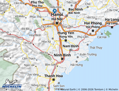 Mapa MICHELIN Phủ Lý - ViaMichelin