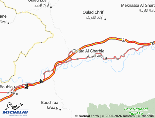 Mappa MICHELIN Wad Imleel - ViaMichelin