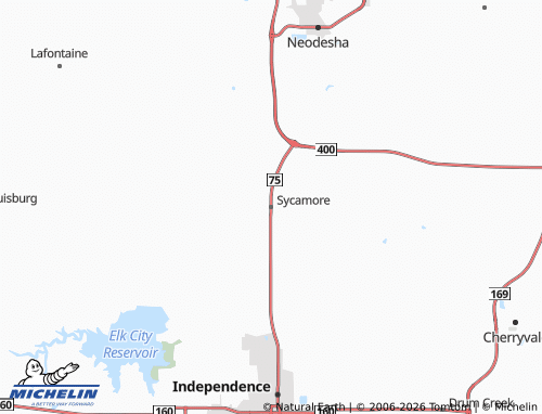 Mappa MICHELIN Sycamore - ViaMichelin