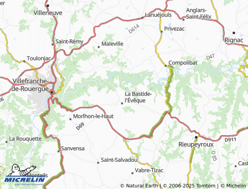 Mapa MICHELIN Cabanes - ViaMichelin