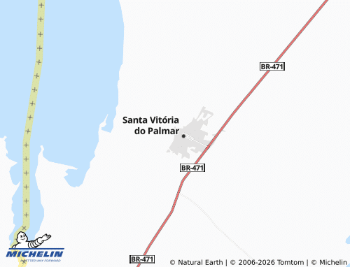 Mapa MICHELIN Getúlio Vargas - ViaMichelin