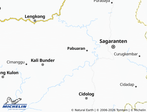 MICHELIN Ciwalat map - ViaMichelin