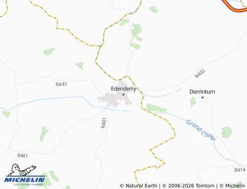 Mappa MICHELIN Edenderry - ViaMichelin