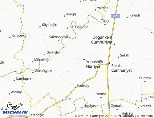 Mappa MICHELIN Hacıali - ViaMichelin