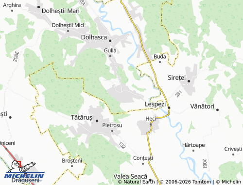 MICHELIN Probota map - ViaMichelin