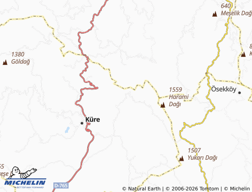 Mappa MICHELIN Karadonu - ViaMichelin