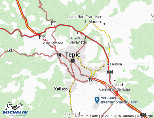 Mappa MICHELIN César Augusto Sandino - ViaMichelin