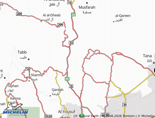MICHELIN-Landkarte al-Rayaheen - ViaMichelin