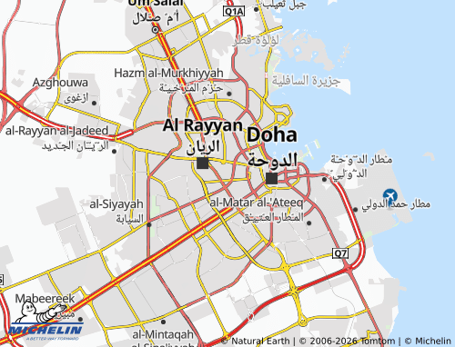 Kaart MICHELIN al-Sad 38 - ViaMichelin