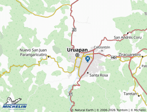 Mapa MICHELIN Niños Héroes - ViaMichelin