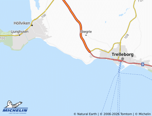 Mapa MICHELIN Skåre - ViaMichelin