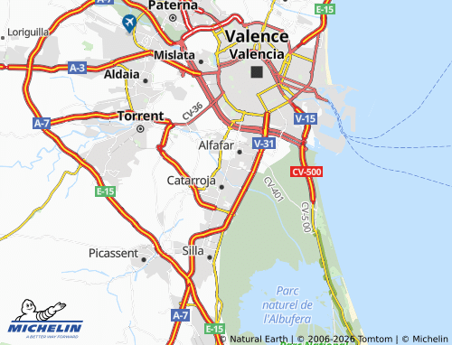 Mappa MICHELIN Massanassa - ViaMichelin