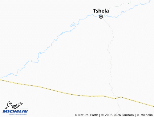 MICHELIN Yanika map - ViaMichelin