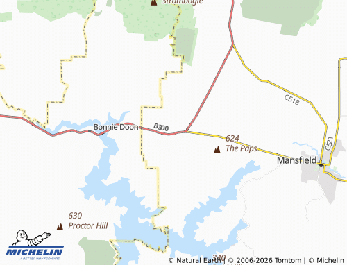 MICHELIN Maindample map - ViaMichelin