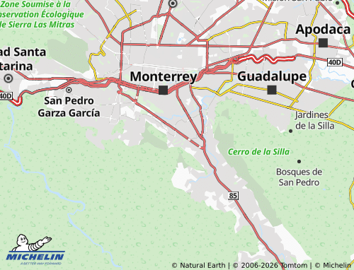 Mapa MICHELIN La República - ViaMichelin