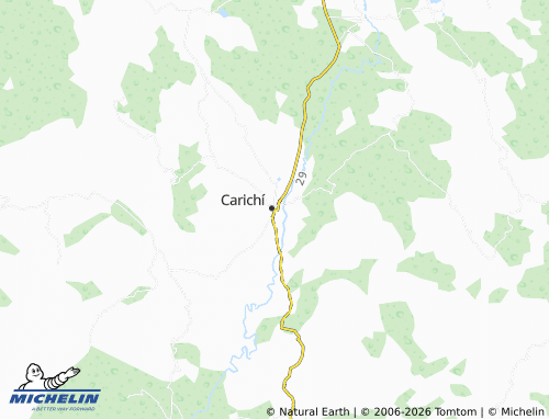 Mappa MICHELIN Carichi Centro - ViaMichelin