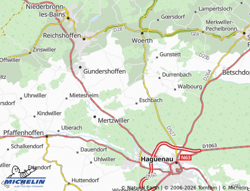 Mapa MICHELIN Laubach - ViaMichelin
