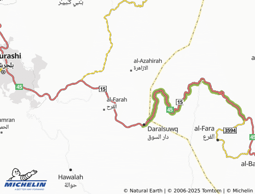 MICHELIN Al Azahirah map - ViaMichelin
