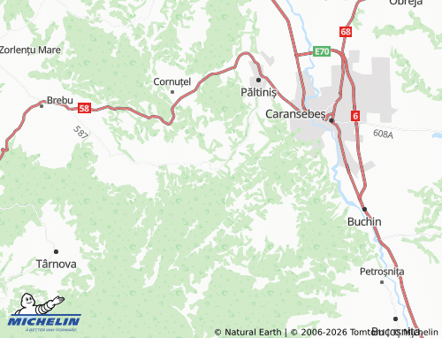 MICHELIN Rugi map - ViaMichelin