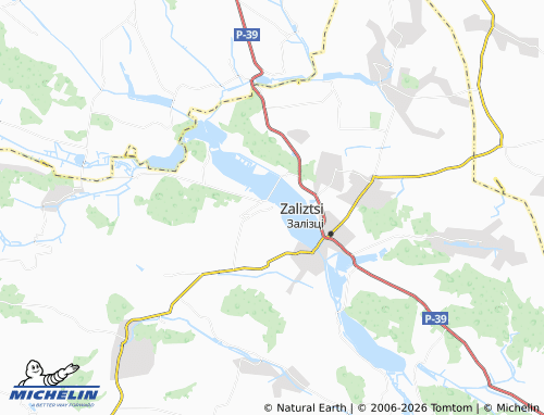 Mappa MICHELIN Chystopady - ViaMichelin