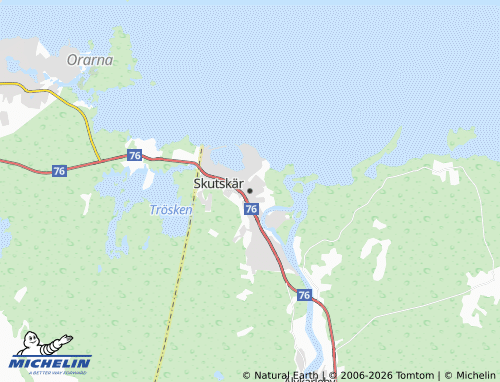 MICHELIN-Landkarte Skutskär - ViaMichelin