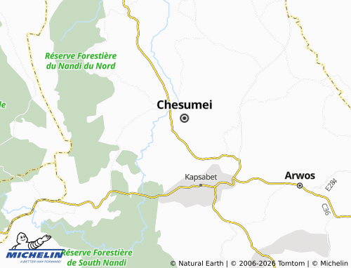 Mappa MICHELIN Chemundu - ViaMichelin