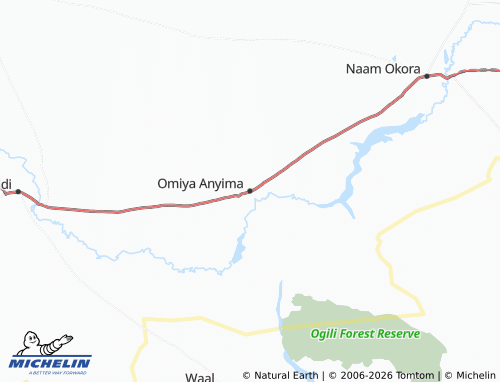 MICHELIN Omiya Anyima map - ViaMichelin