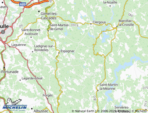 Carte MICHELIN Le Mortier - ViaMichelin