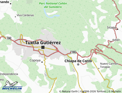 Mappa MICHELIN Insurgentes Altos - ViaMichelin