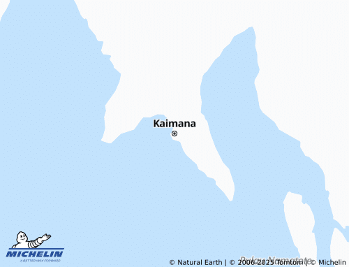 MICHELIN-Landkarte Kaimana - ViaMichelin