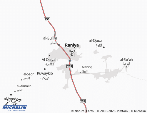 MICHELIN-Landkarte al-Salihiyyah - ViaMichelin