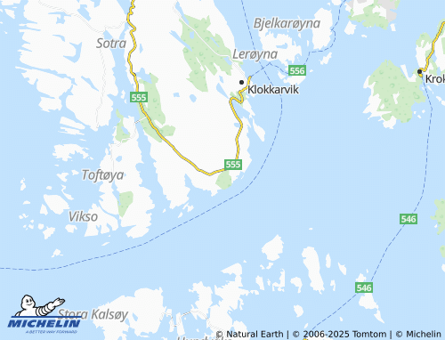MICHELIN Kleppe map - ViaMichelin