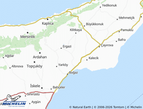 MICHELIN Kurtuluş map - ViaMichelin
