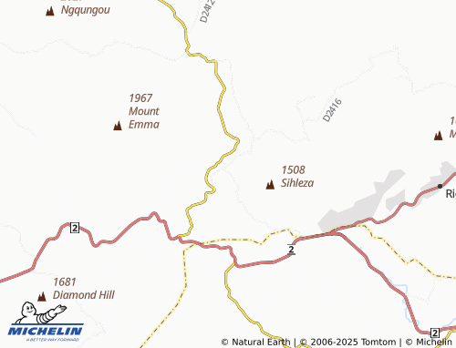 MICHELIN Gaybrook map - ViaMichelin