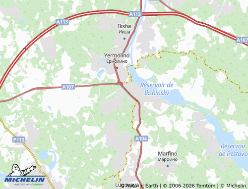 Carte MICHELIN Stroiteley - ViaMichelin