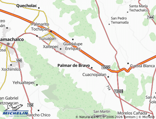 Mappa MICHELIN San Isidro Monterrosas - ViaMichelin