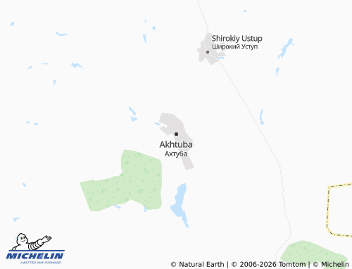 MICHELIN-Landkarte Akhtuba - ViaMichelin
