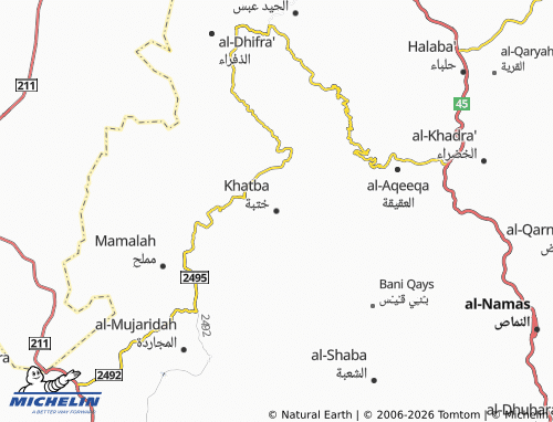 Mapa MICHELIN Khatba - ViaMichelin