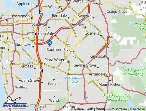 MICHELIN Harrisdale map - ViaMichelin