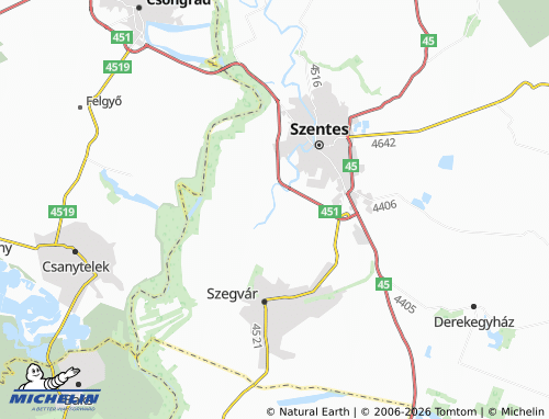 Mapa MICHELIN Berek - ViaMichelin